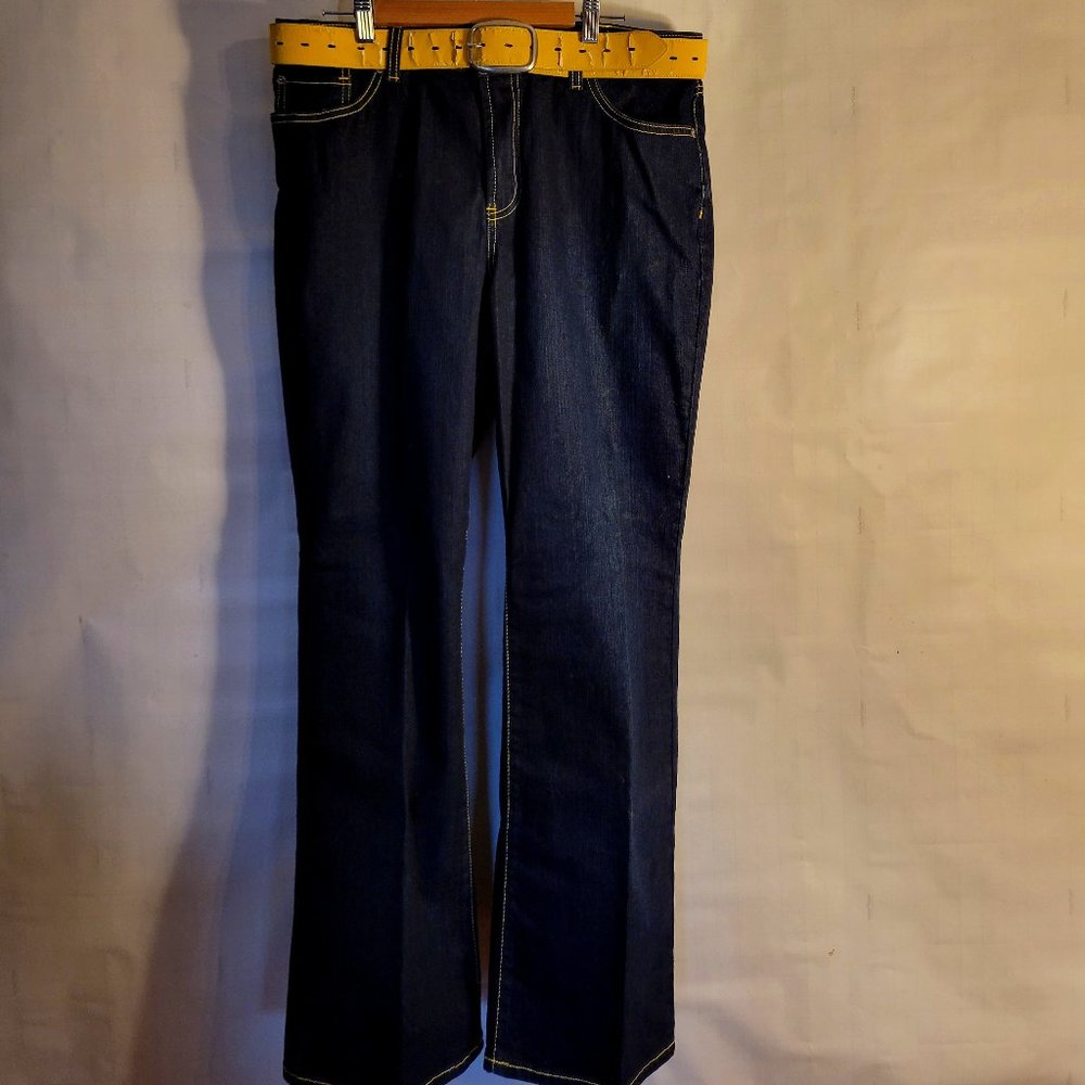 Cato Jeans with belt -- ITEM #1385